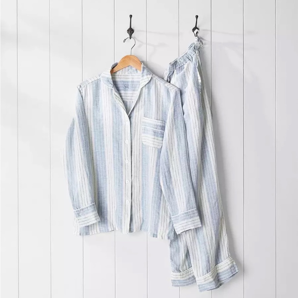 Serena & Lily Porto Linen Pajamas